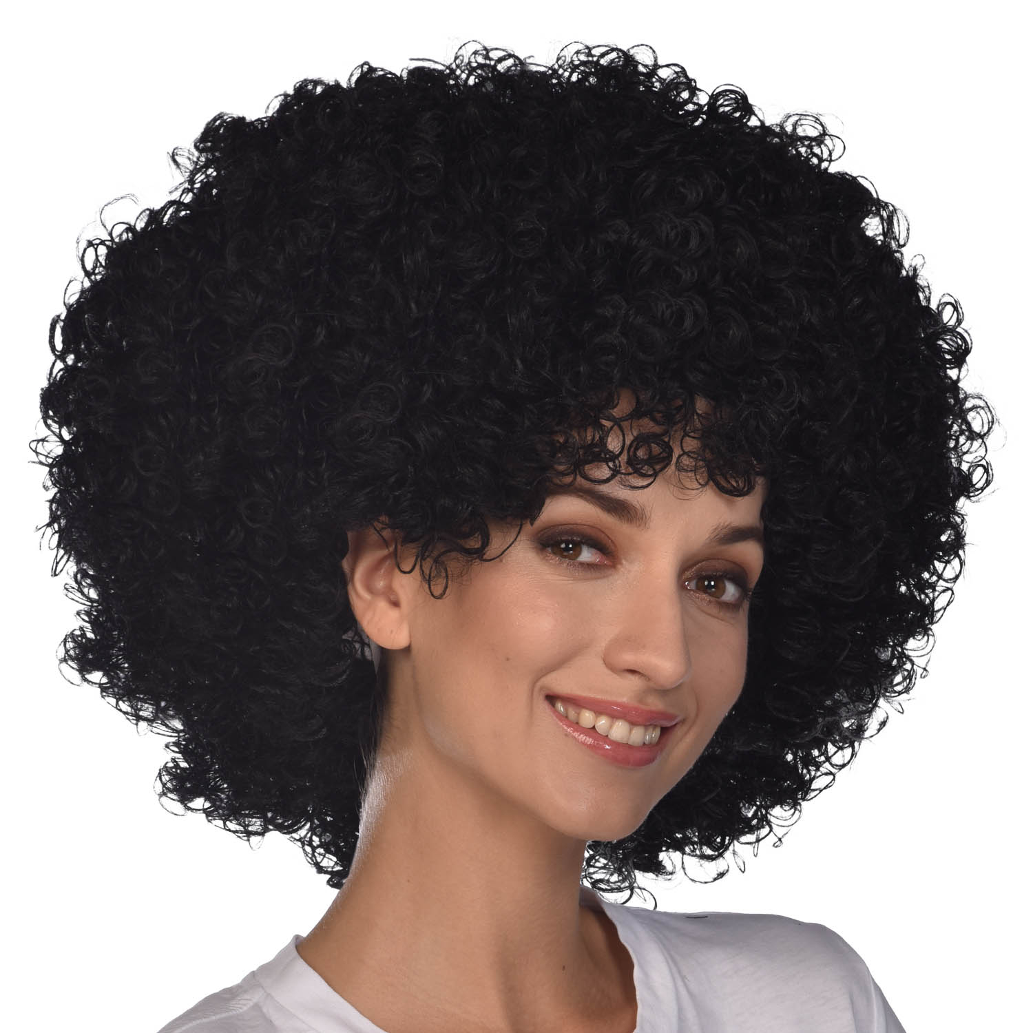 Black Afro Disco Wigs - 6 PC : Amscan International