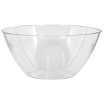 Amscan 7 3/4 Scalloped Container - Large, Clear