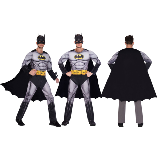 Batman Classic Costume - Size Large - 1 Pc : Amscan International