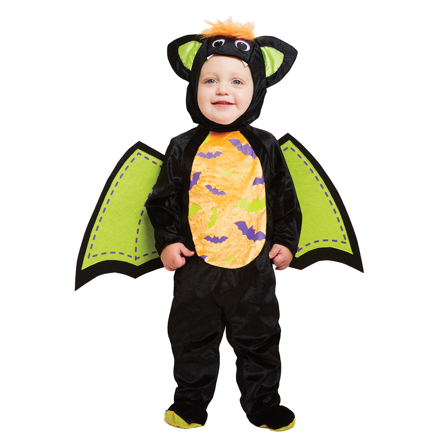 Iddy Biddy Bat Costume - Age 6-12 Months - 1 PC : Amscan International