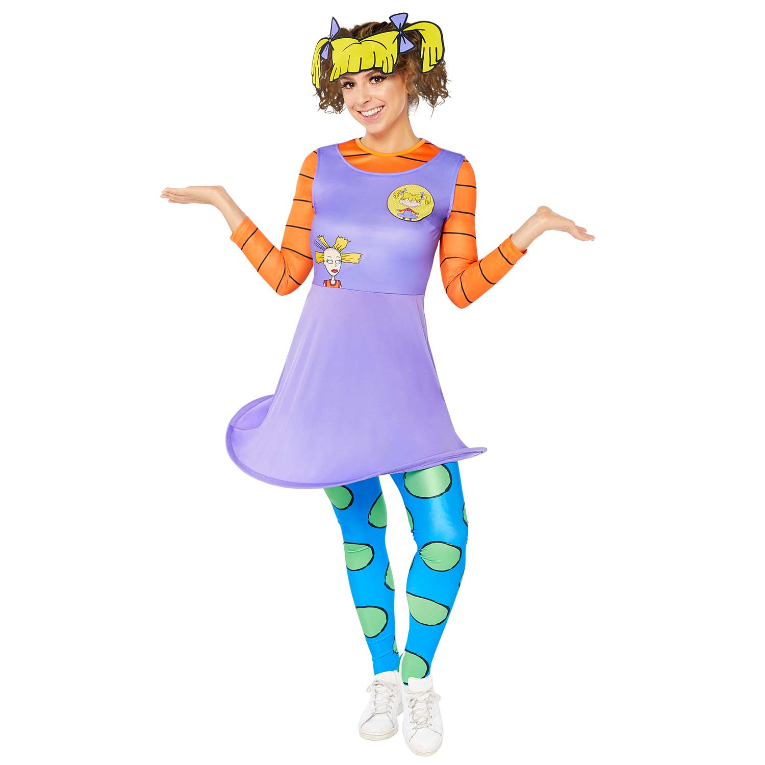 Rugrats Angelica Costume - Size 14-16 - 1 PC : Amscan International