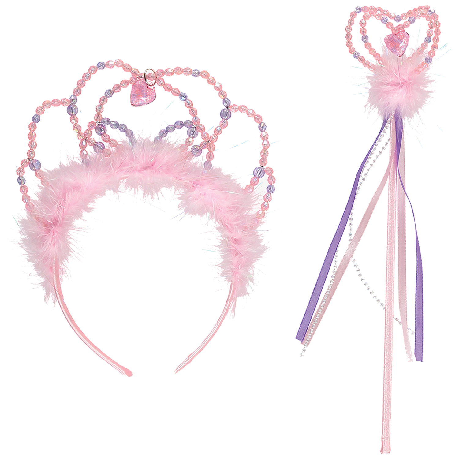 Tiara & Wand Fairy Set - Age 3+ Years - 1 Pc : Amscan International