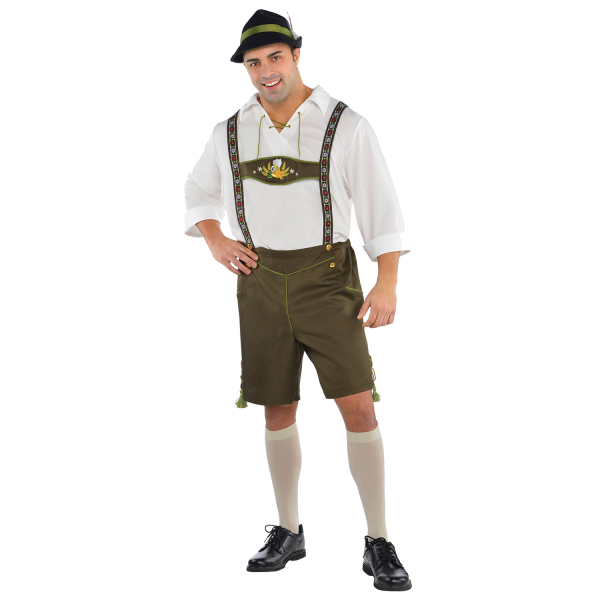 Bavarian costume for Oktoberfest - Size XXL - 1 PC : Amscan International