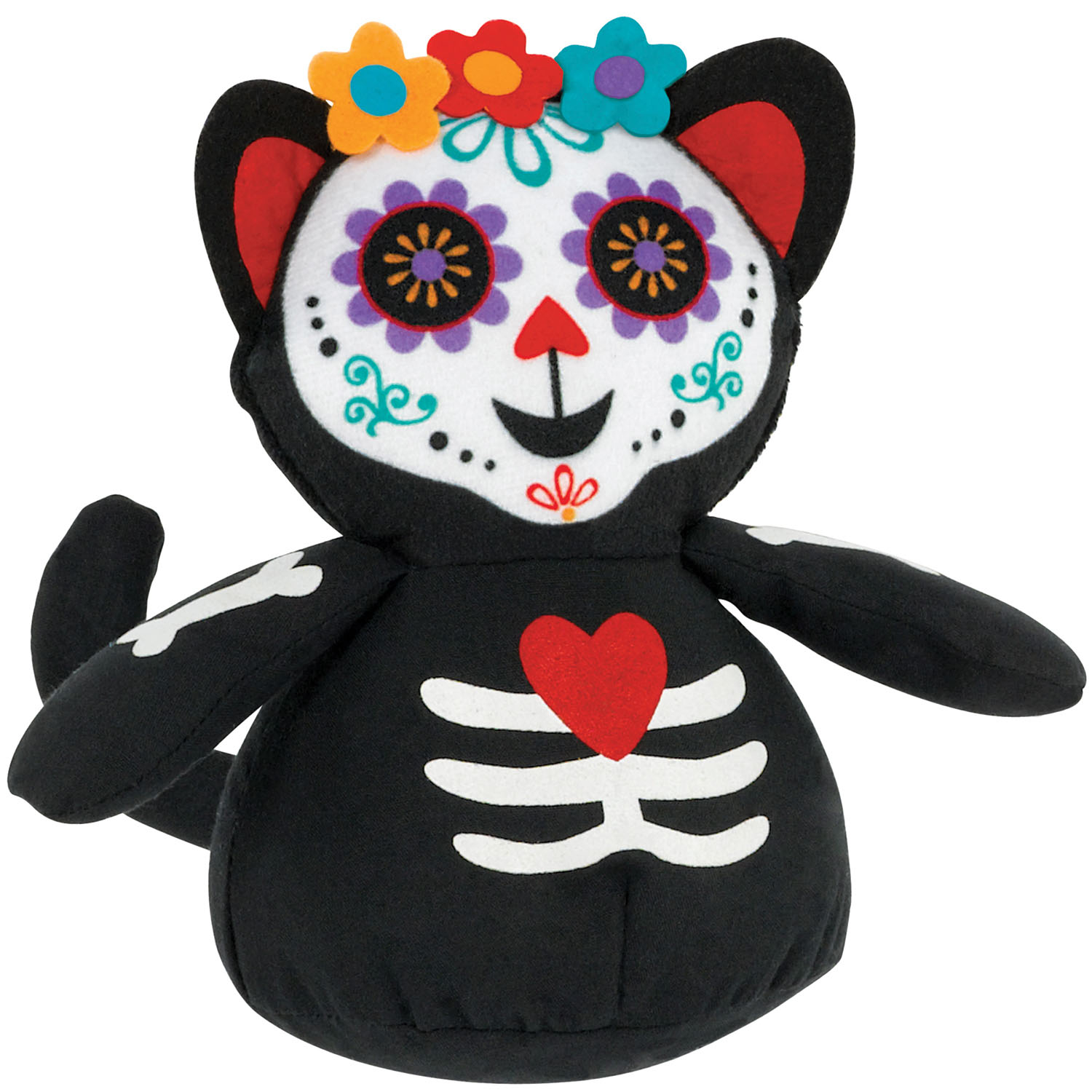 Day of the Dead Roly Poly Cat | eBay