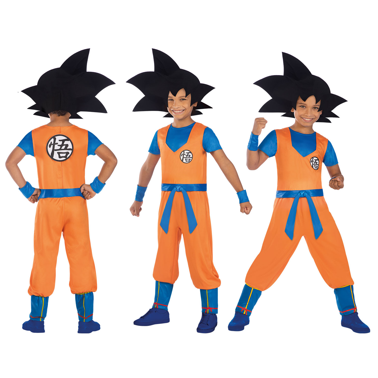 Dragon Ball Z Goku Costume - Age 6-8 Years - 1 PC : Amscan International