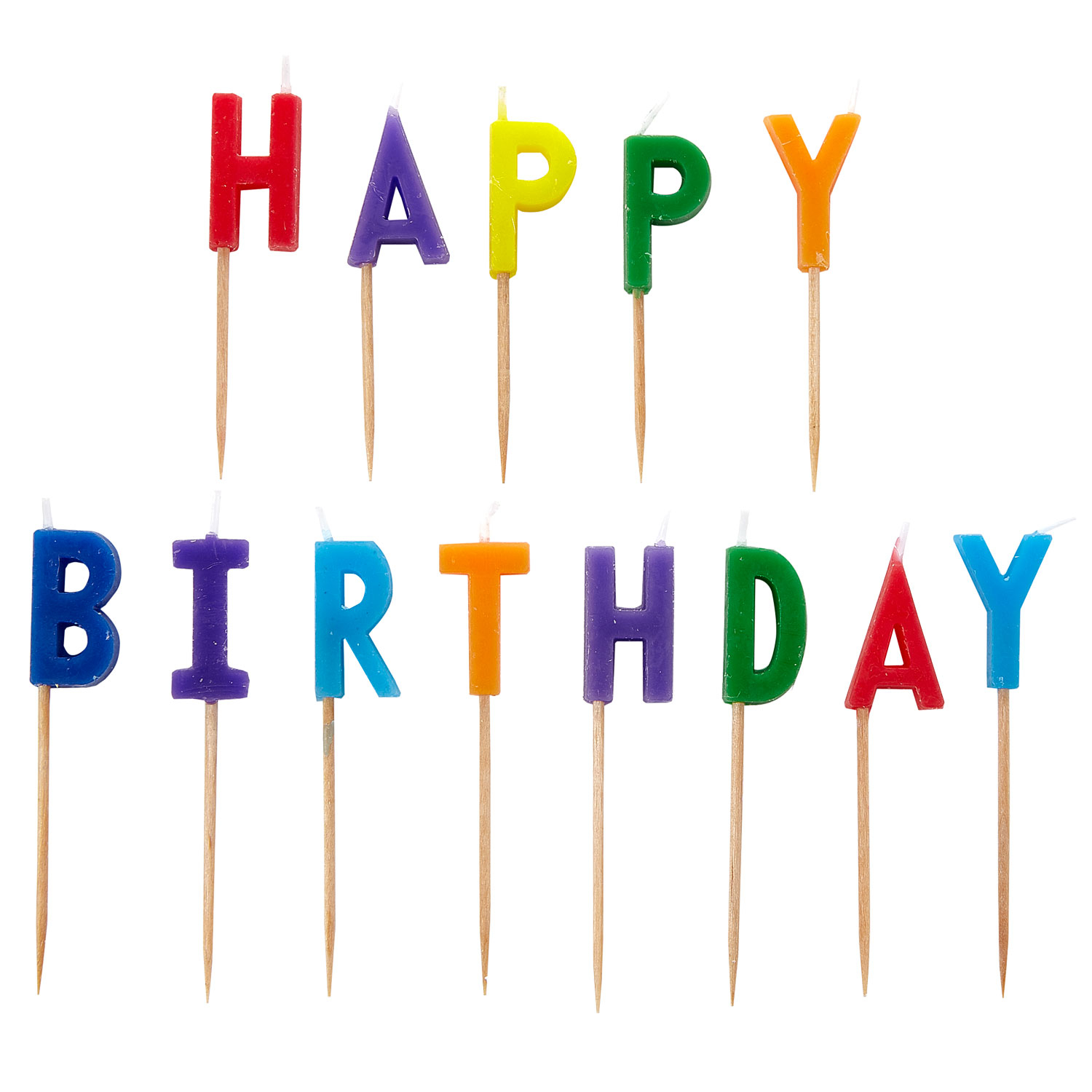 Happy Birthday Pick Candles - 6 PKG/13 : Amscan International