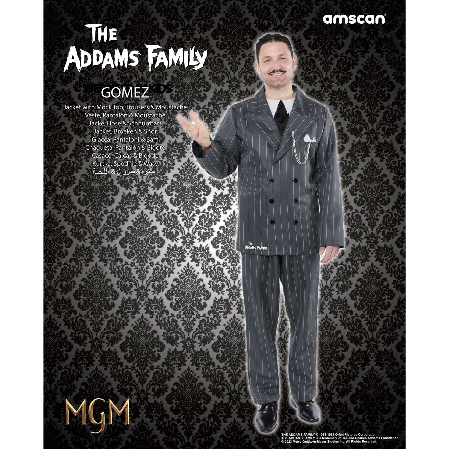 Gomez Costume - Size XL - 1 PC : Amscan International